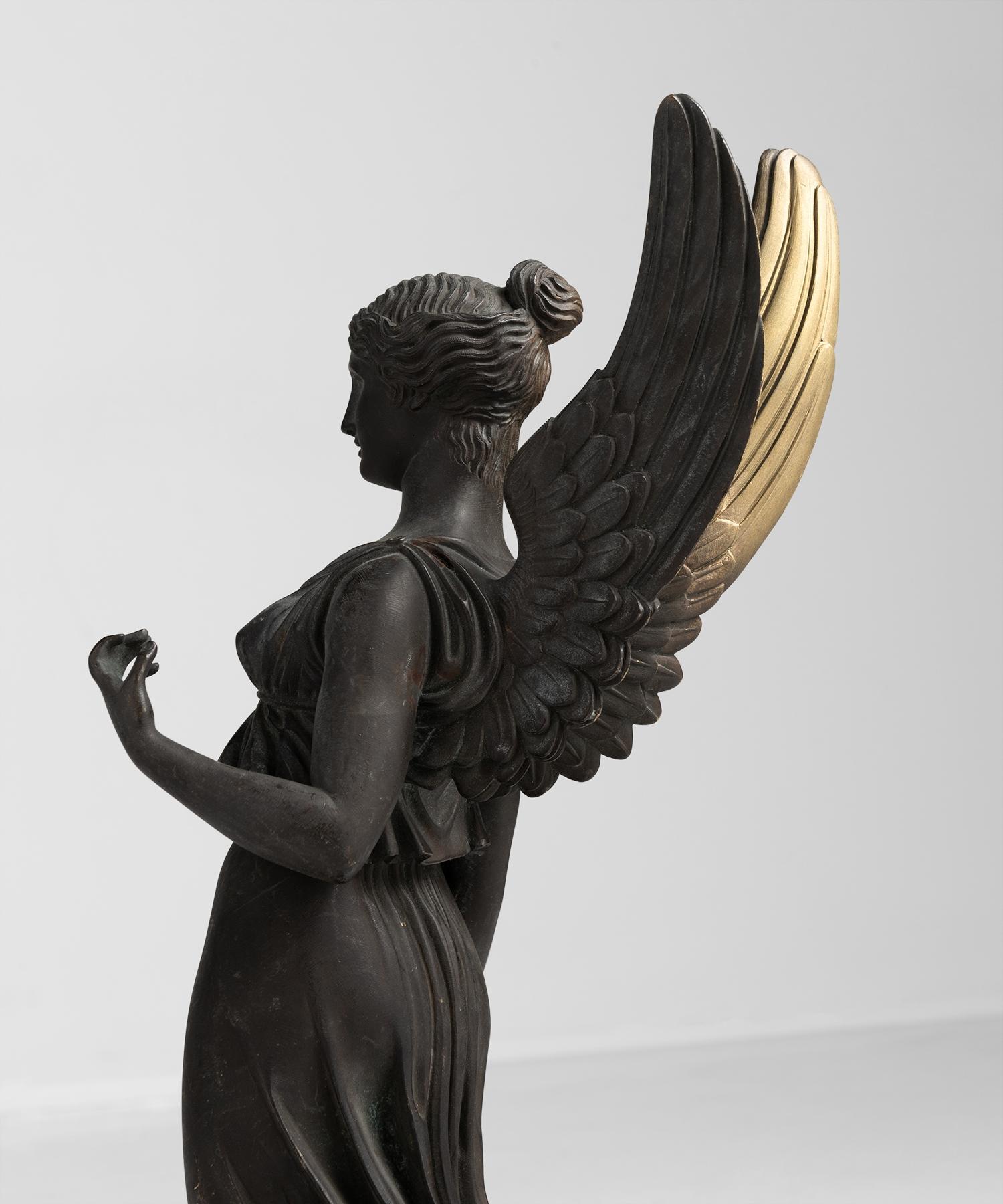 Bronze Goddess Statue In Good Condition In Culver City, CA