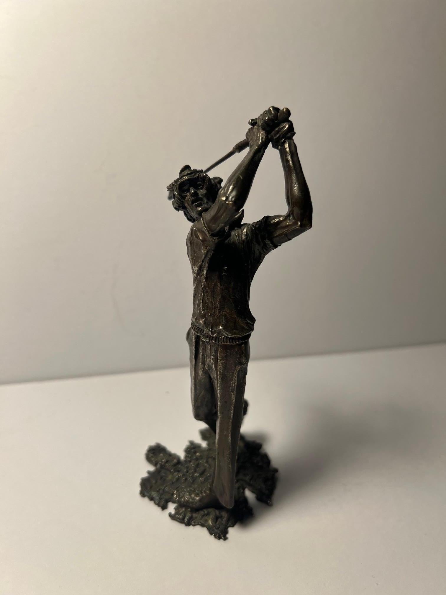 Inglese Giocatore di golf di bronzo in vendita