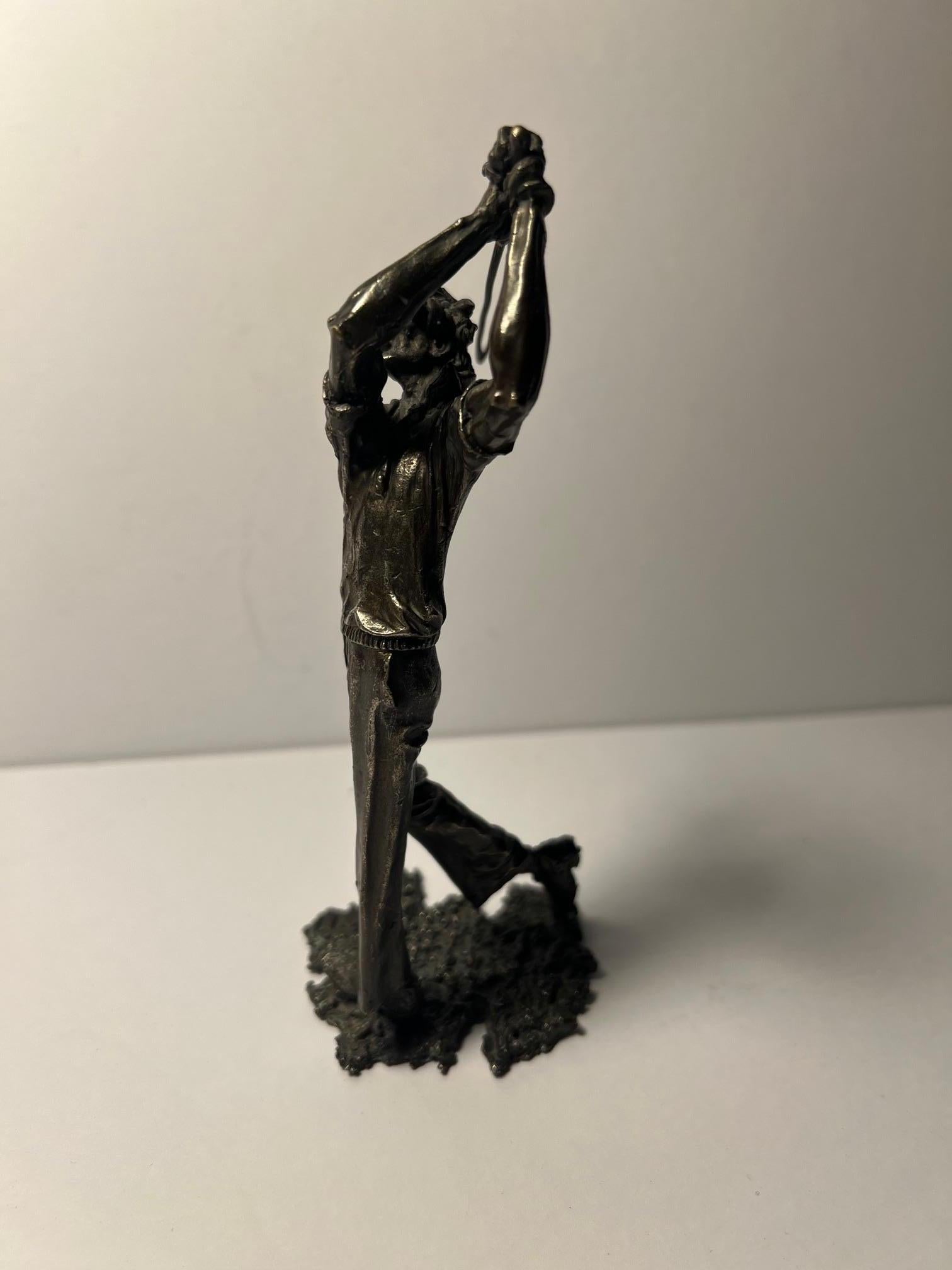 Giocatore di golf di bronzo In condizioni buone in vendita a London, GB