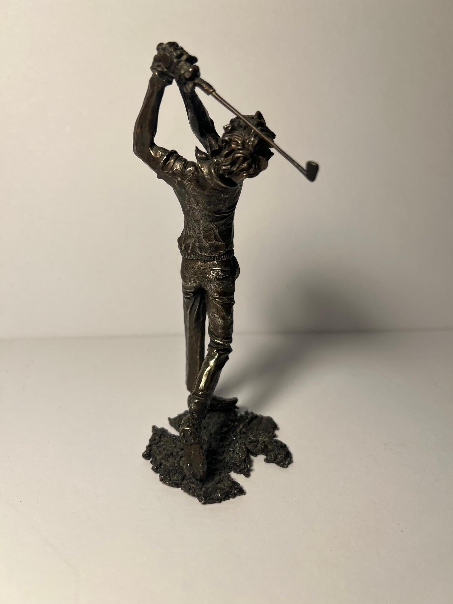 Giocatore di golf di bronzo in vendita 1