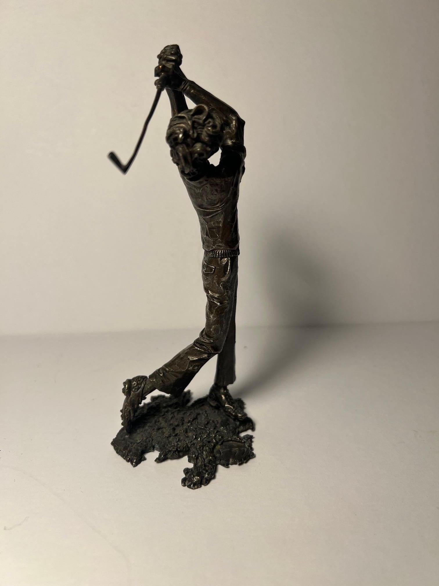 Giocatore di golf di bronzo in vendita 3