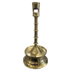Bronze Gothic candlestick - Flemish/Dutch - Late 15th century