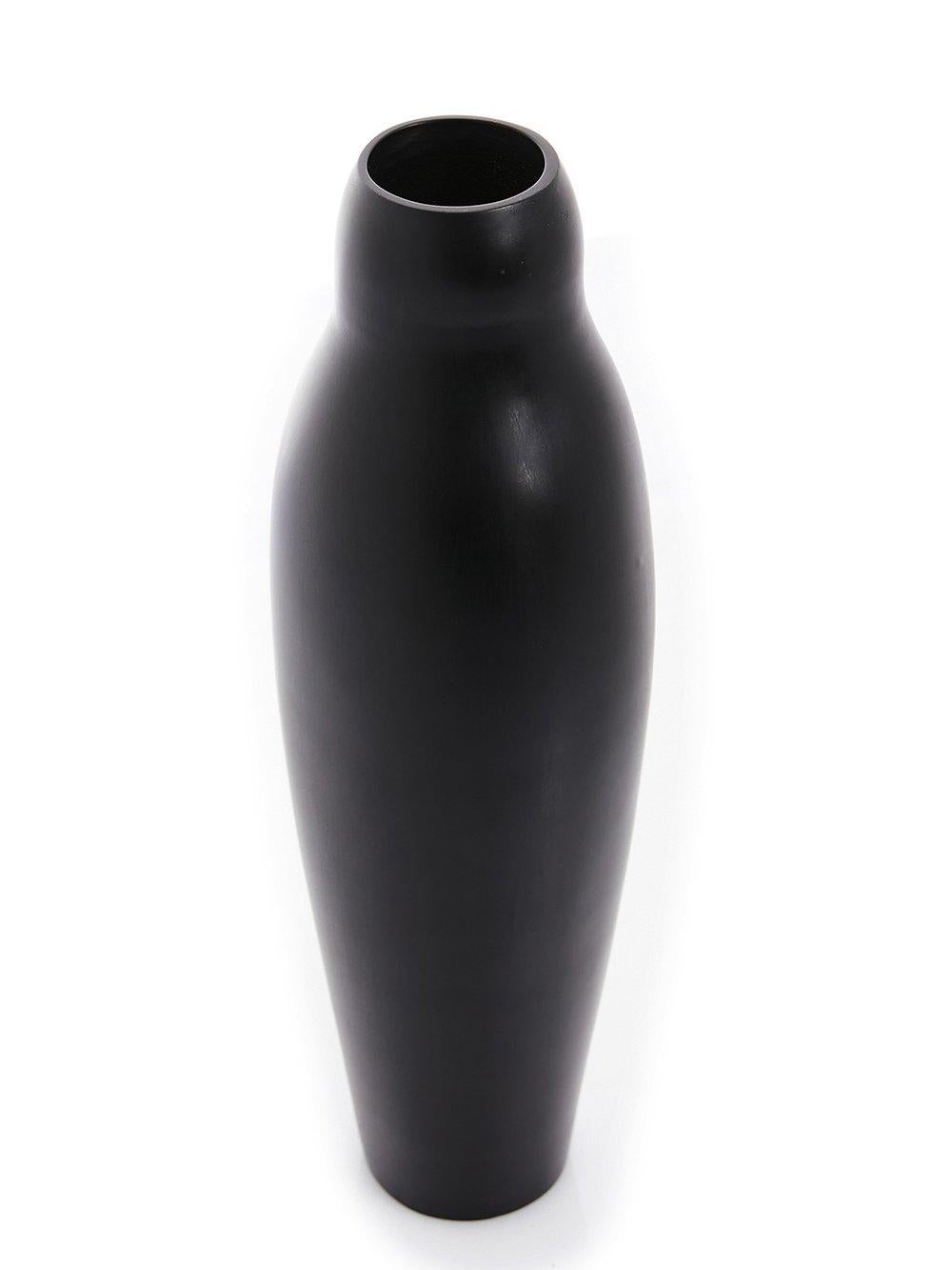 Bronze Gourd vase by Rick Owens
2019
Dimensions: L 11 x W 11 x H 36.7 cm
Materials: Bronze
Weight: 4.5 kg

Rick Owens is a California-born fashion and furniture has developed a unique style that he describes as “luxe minimalism.”
Though his