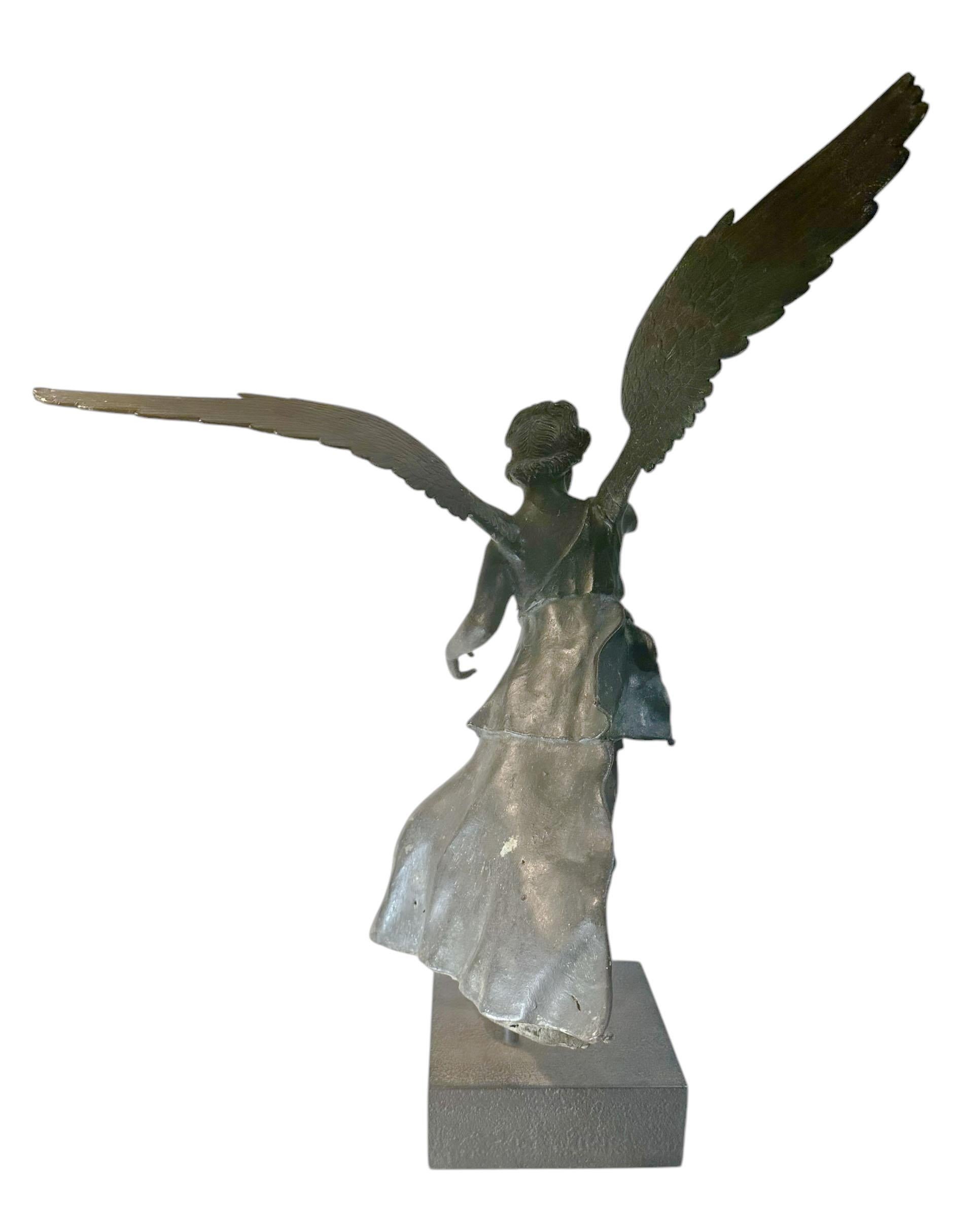 Bronze Grand Tour Winged Victory Statue For Sale 1