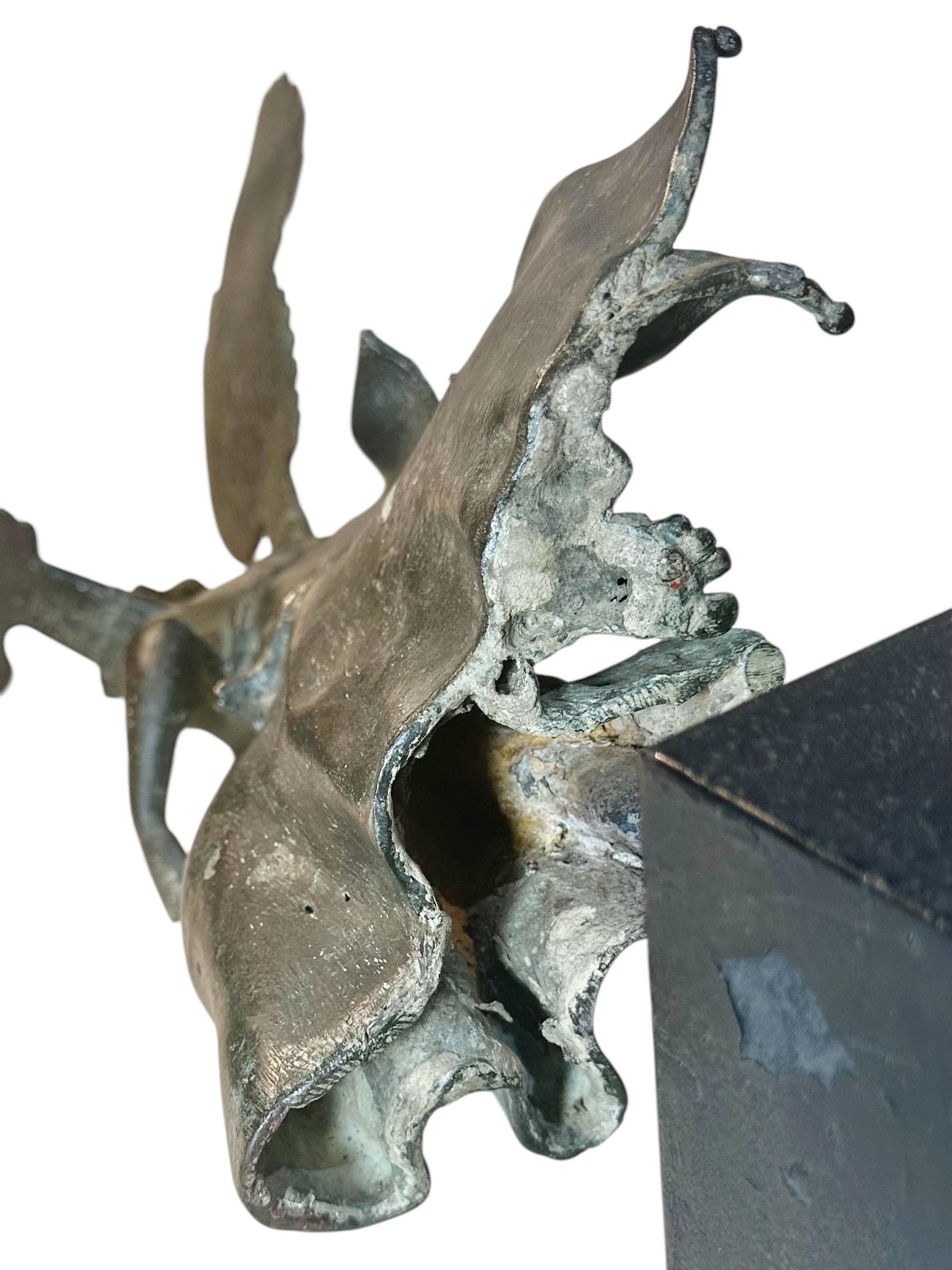 Bronze Grand Tour Winged Victory Statue For Sale 2