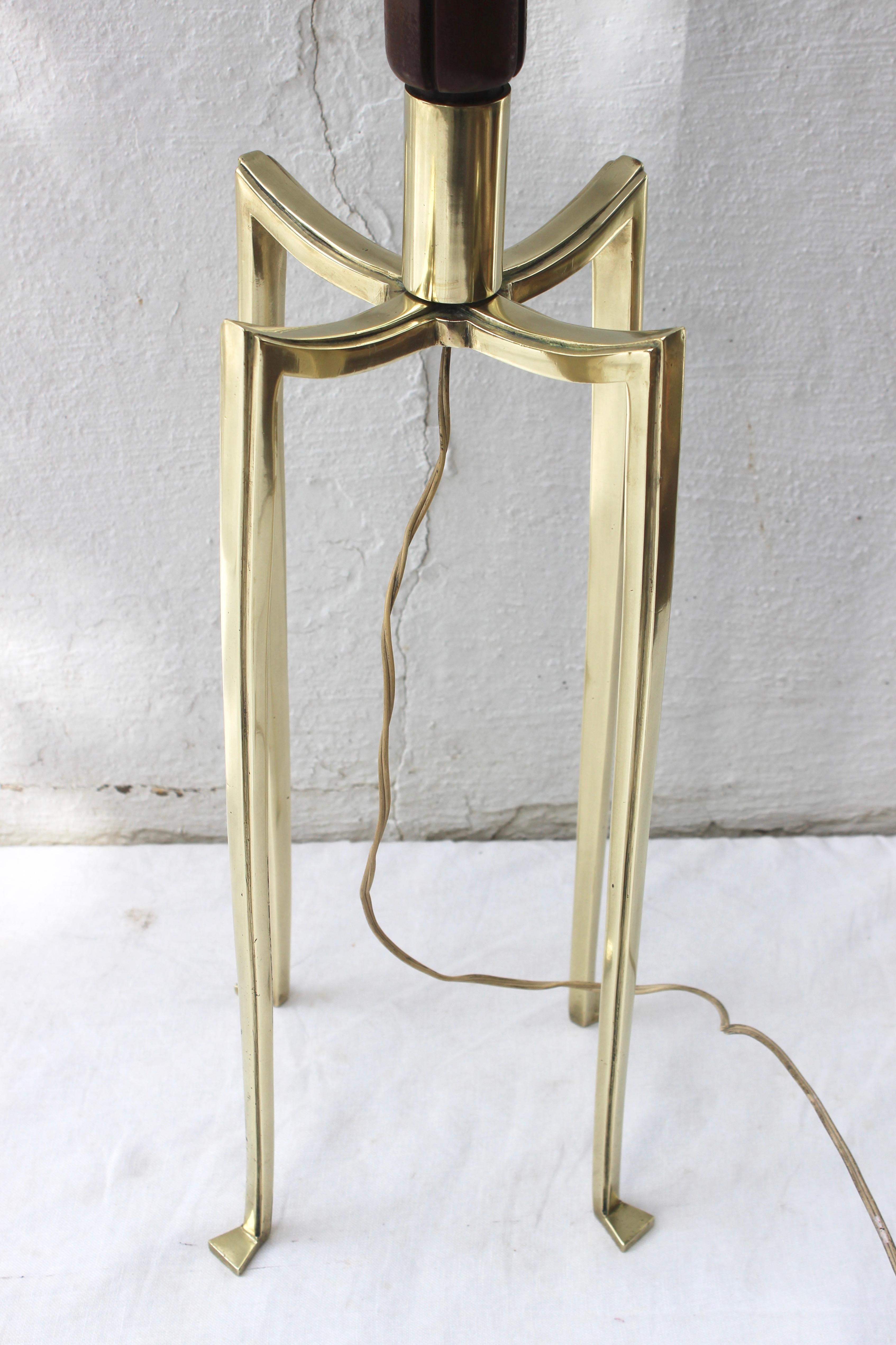 Bronze Grasshopper Floor Lamp For Sale 4