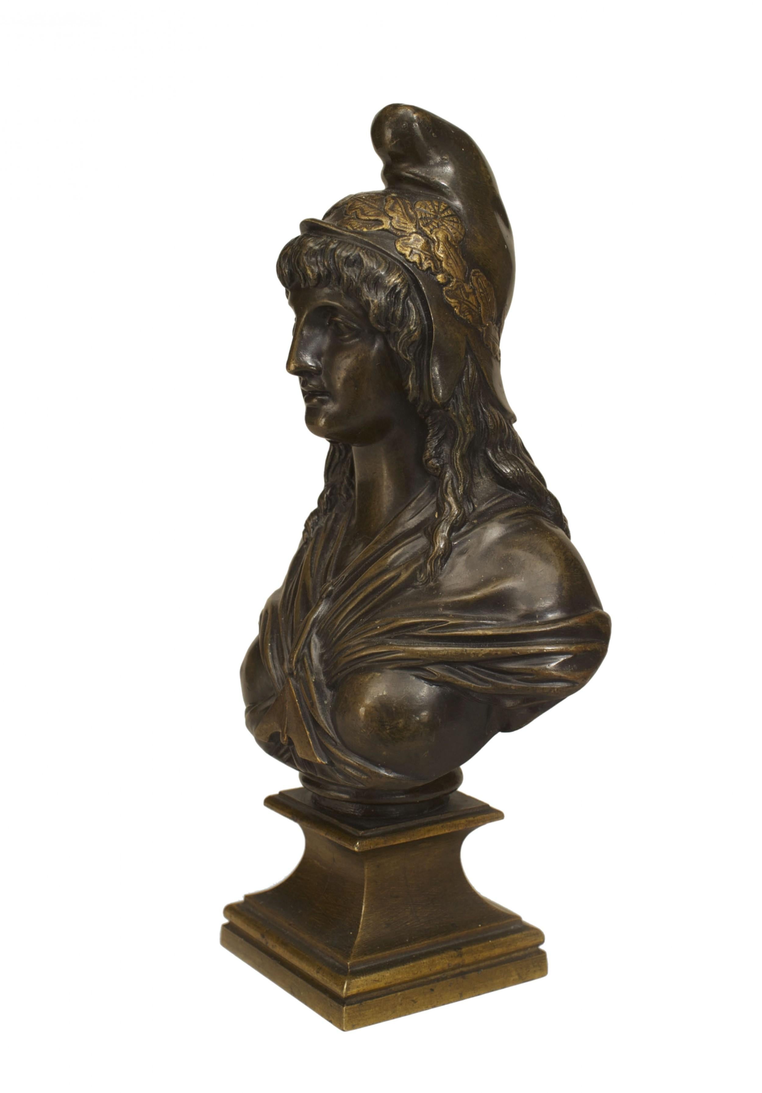 Napoleone III Busto di donna greca in bronzo in vendita