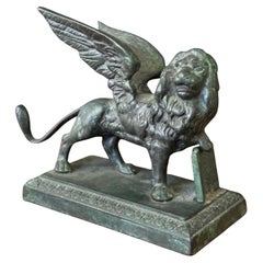 Bronze Griffin Sculpture