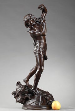 Bronze Group Orpheus and Cerberus by Henri Peinte and Siot-Decauville