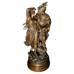 Bronzegruppe „Perseus und Andromeda“ von Jean-Louis Gregoire