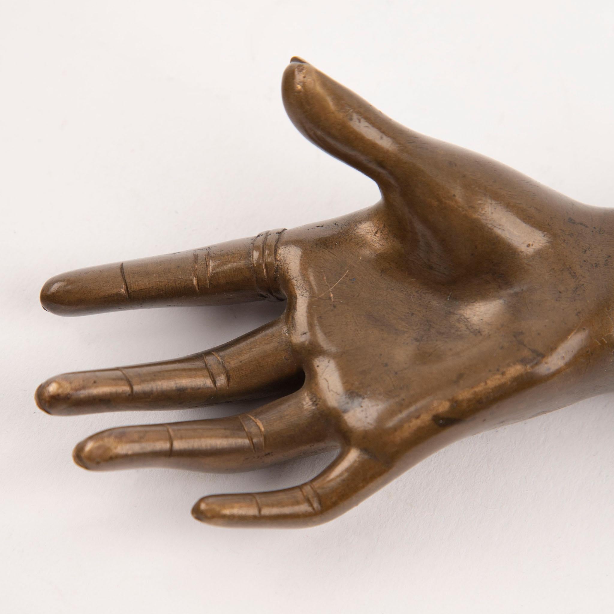 XIXe siècle Main de bronze d'une dame en vente