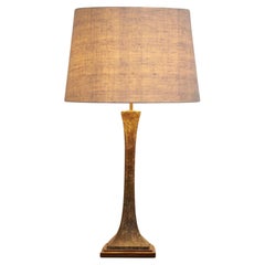 Bronze Hansen Lighting table lamp, USA 1960s