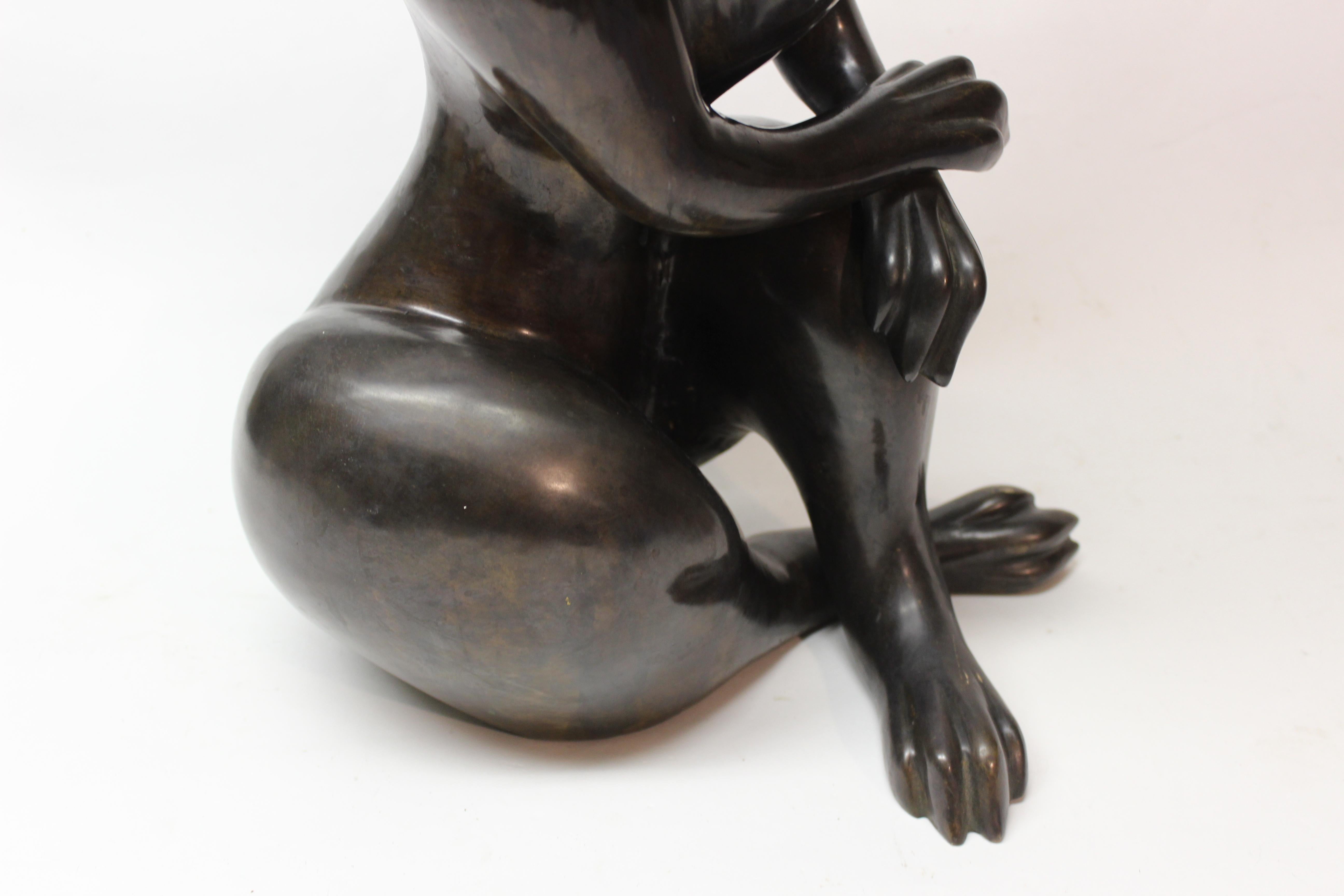 Bronze Hare Sculpture 6