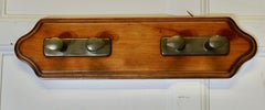Bronze Hat and Coat Hooks on a Nautical Theme  This is a Superb quality set