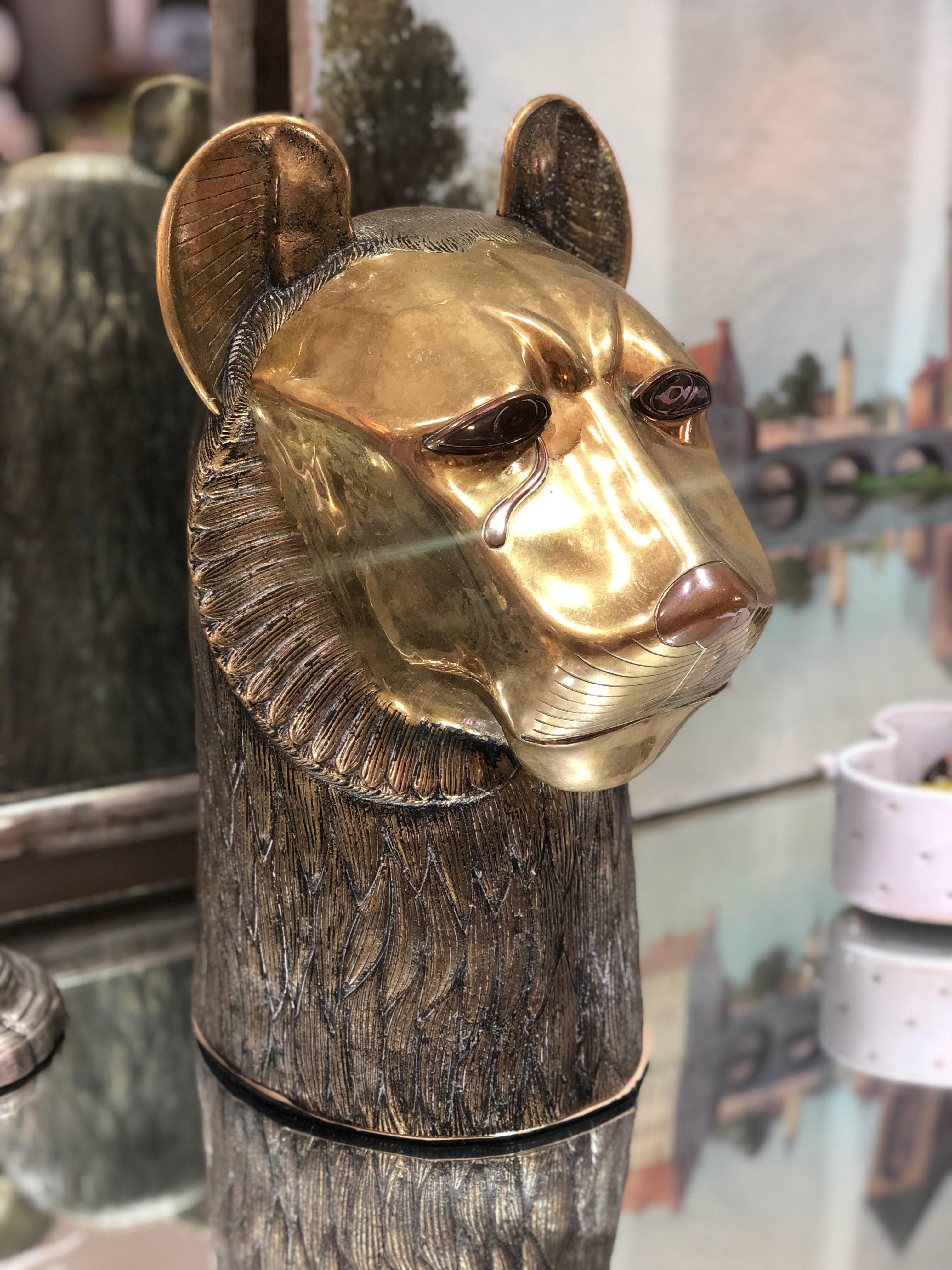 Bronze Head of a Lion 1