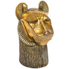 Bronze Head of a Lion