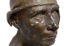Bronze Head of Fisherman by D'Orsi