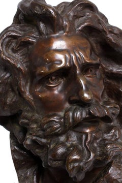 Bronze Head of the Old Warrior