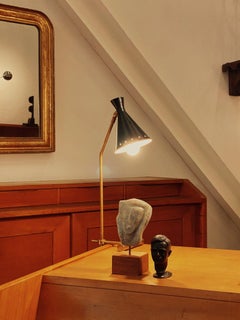 Skulptur eines Kopfes aus Bronze