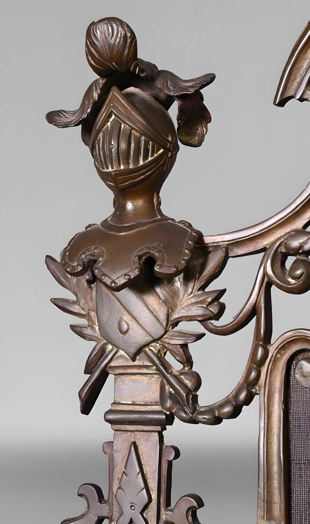 Bronze helmet spark arrester, 19th century For Sale 1