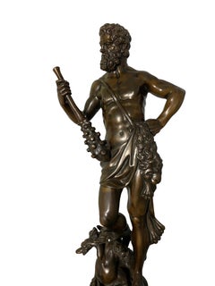 Bronze Hercules Sculpture, 19th Century