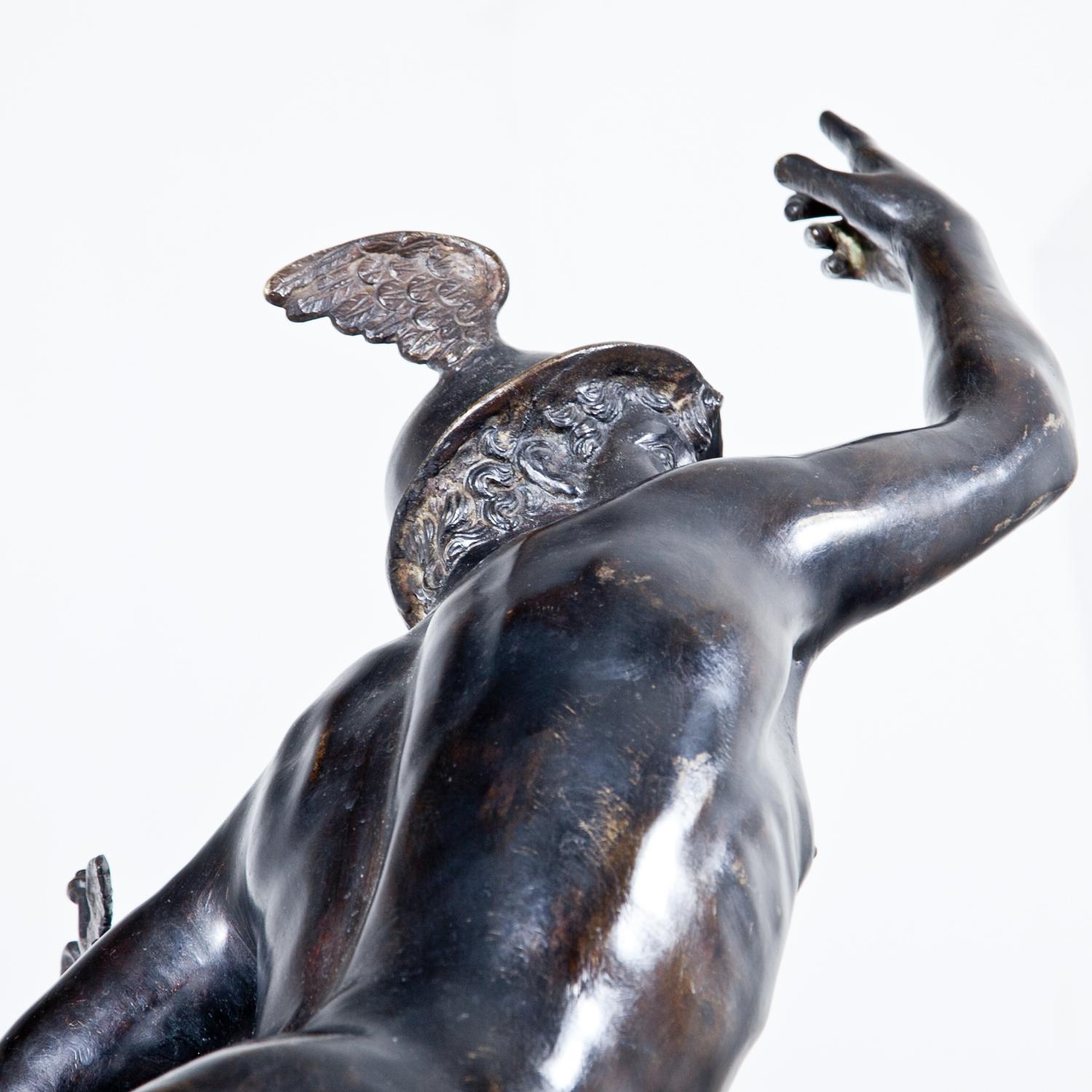 Hermes aus Bronze:: um 1900 4