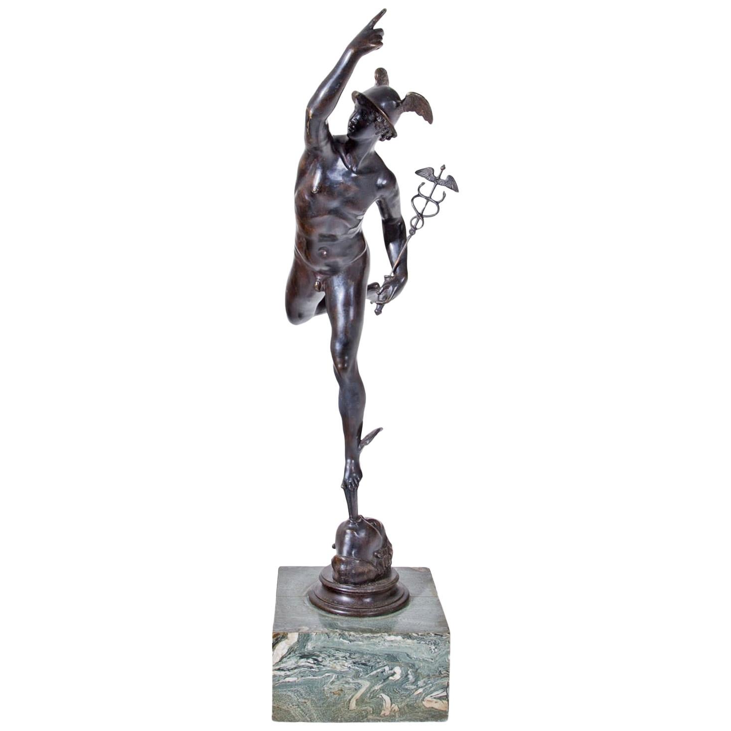 Hermes aus Bronze:: um 1900