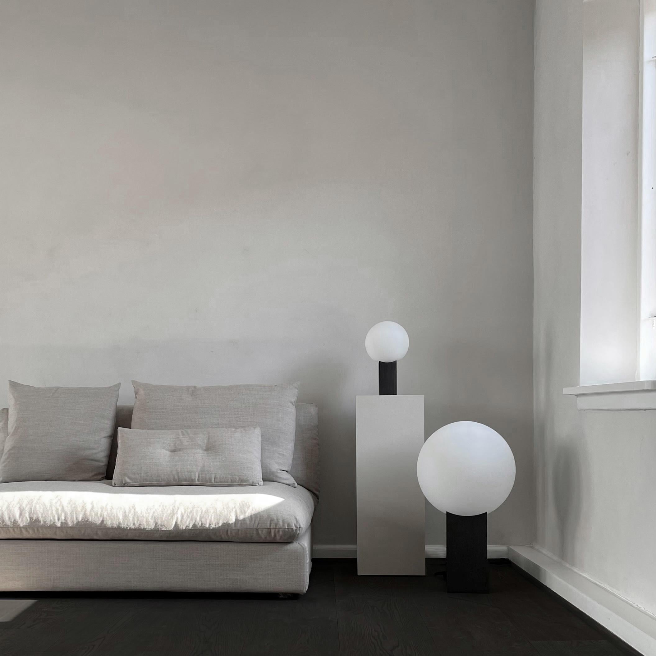 Danish Bronze Hoop Floor Lamp by 101 Copenhagen