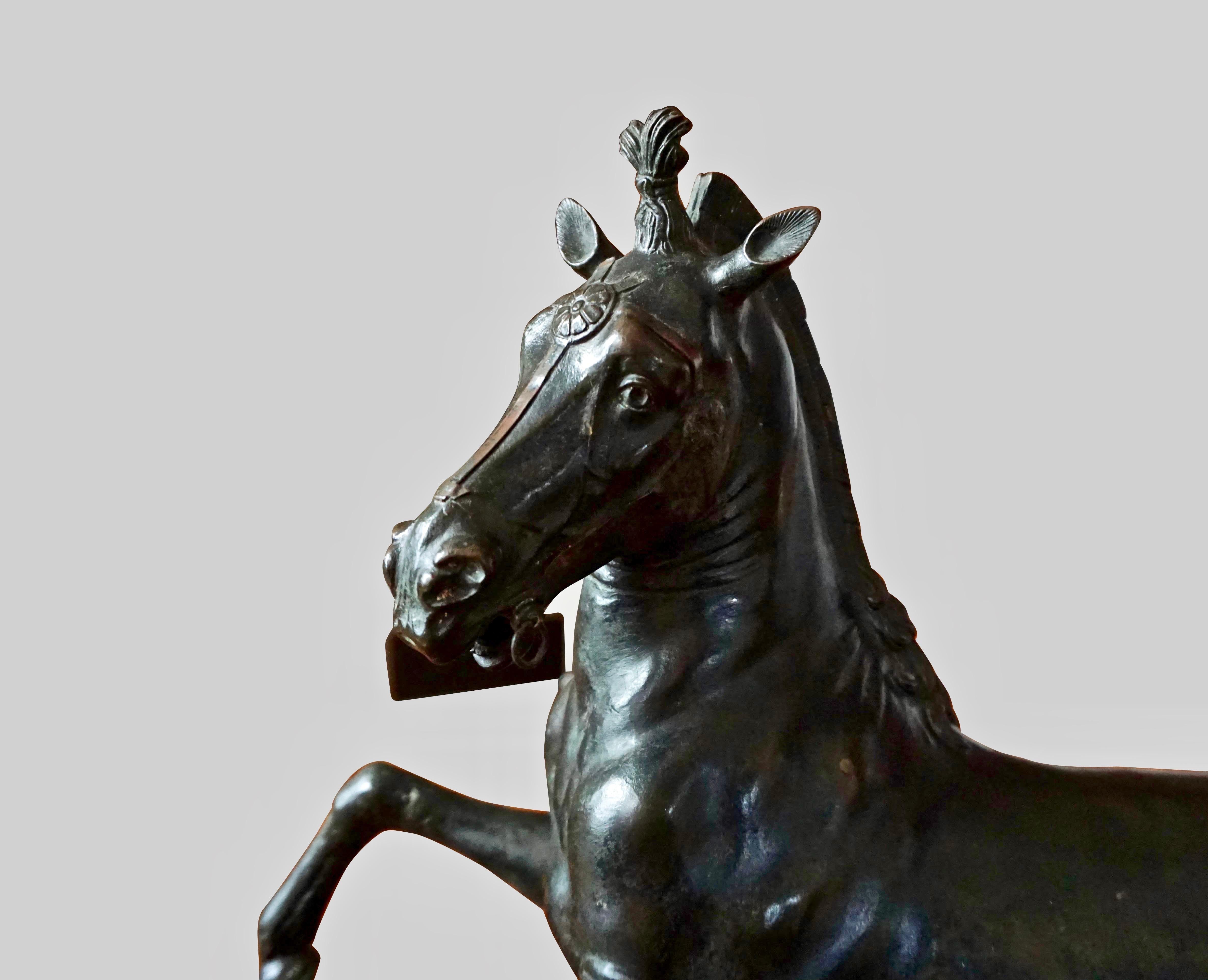 Italian Bronze Horse in the Renaissance Manner