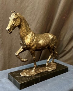Bronze Horse Sculpture by Antoine Bourdelle