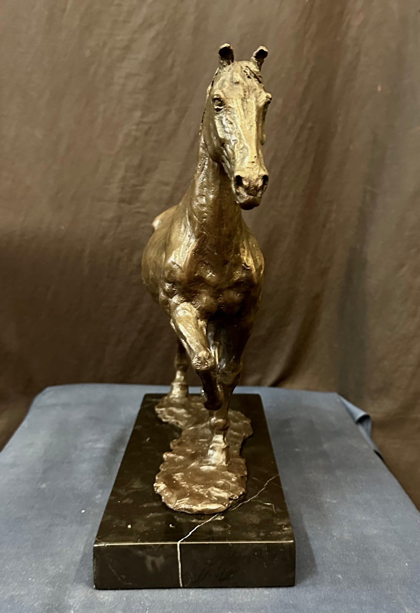 Beaux-Arts Sculpture de cheval en bronze d'Antoine Bourdelle en vente