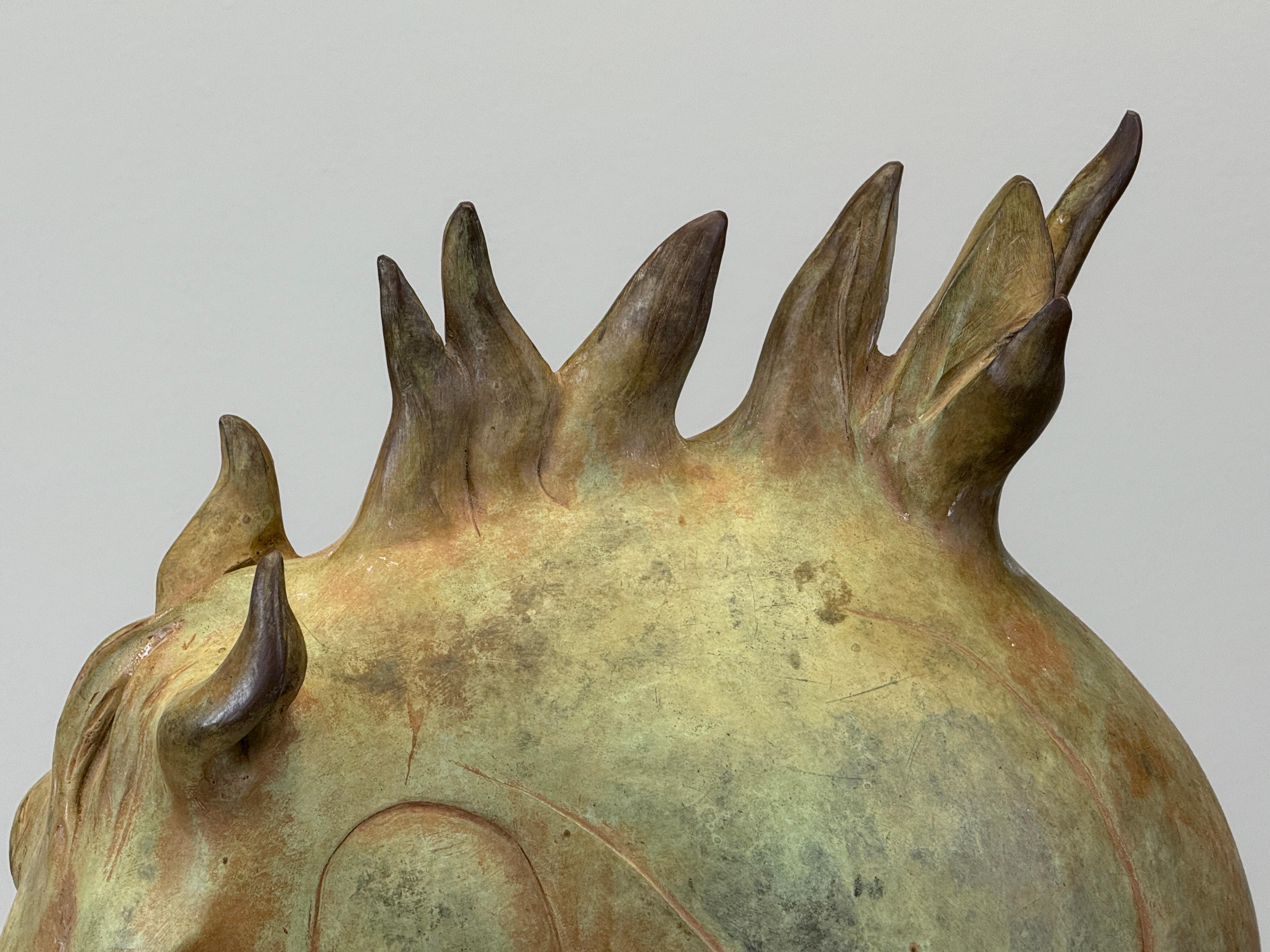 Scultura di cavallo in bronzo di Barbara Beretich in vendita 10