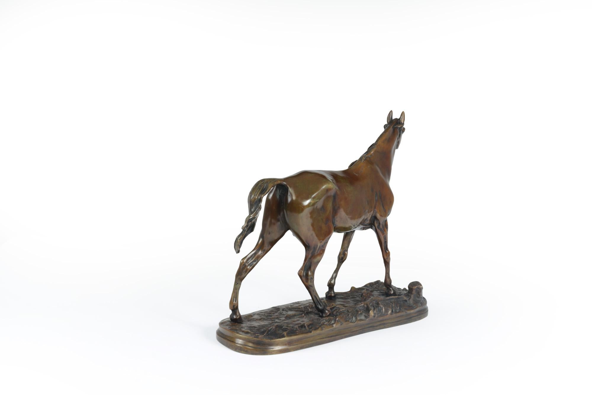 Other Bronze Horse Sculpture by Mene, 1856