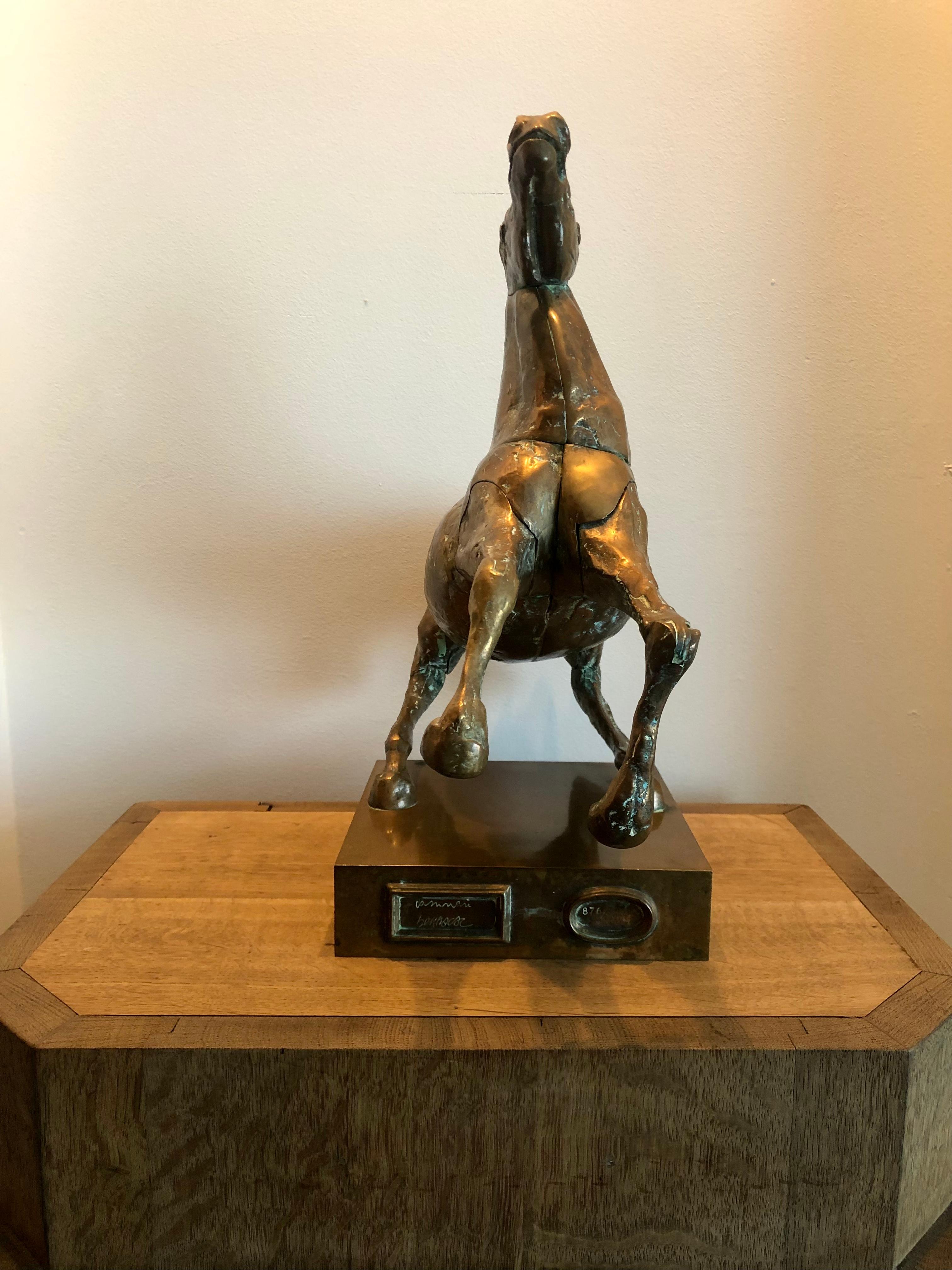 Mid-Century Modern Sculpture de cheval en bronze de Miguel Berrocal en vente