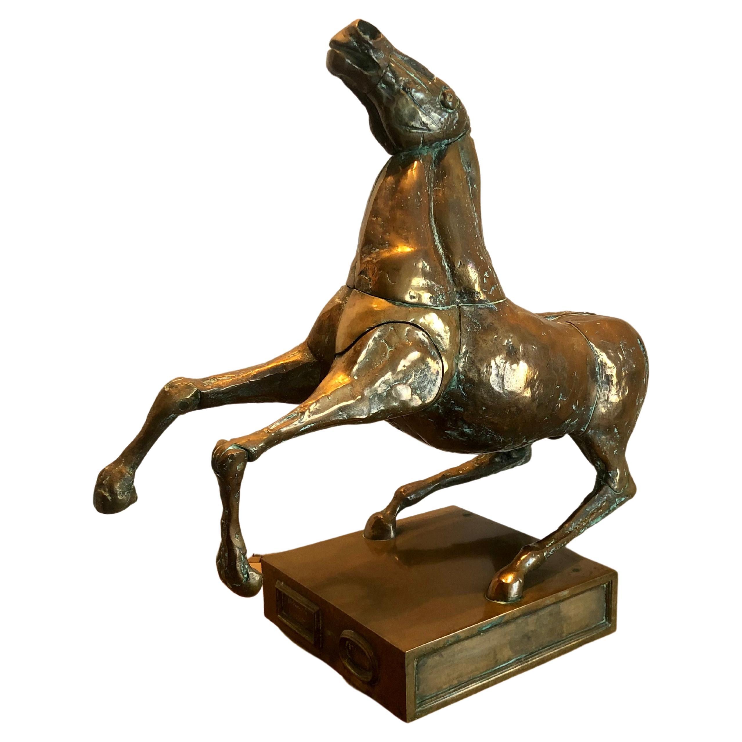 Bronze Horse Sculpture by Miguel Berrocal