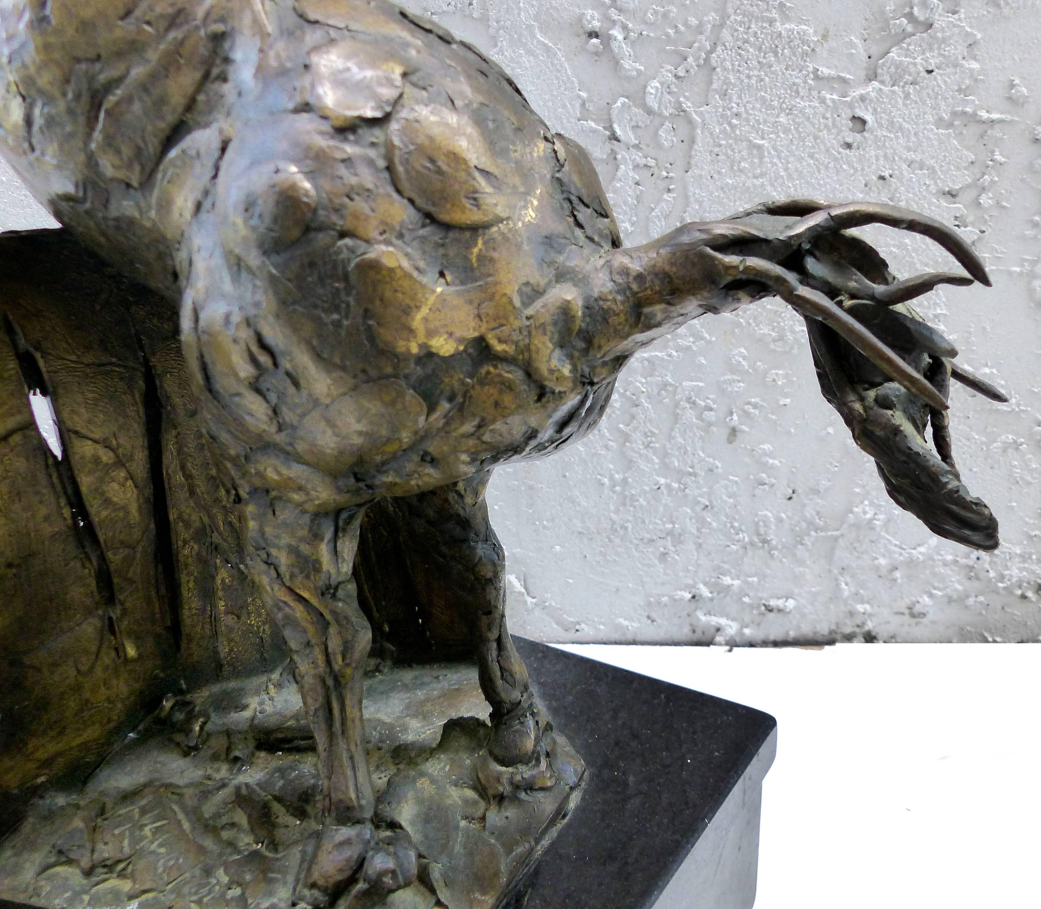 Bronzeskulptur eines mexikanischen Künstlers Heriberto Jaurez aus Bronze im Angebot 4