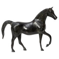 Vintage Bronze Horse Sculpture, circa 1930