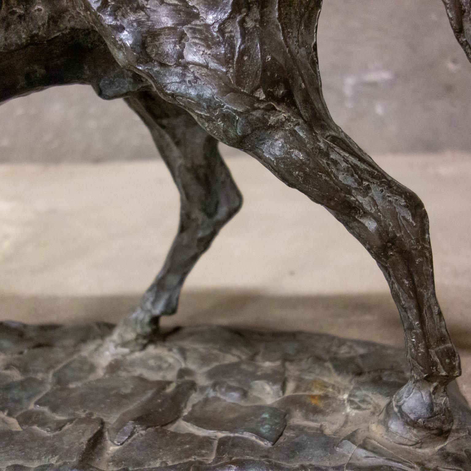 Bronze Horse Statue, Hans Balner, Netherlands 1990 10