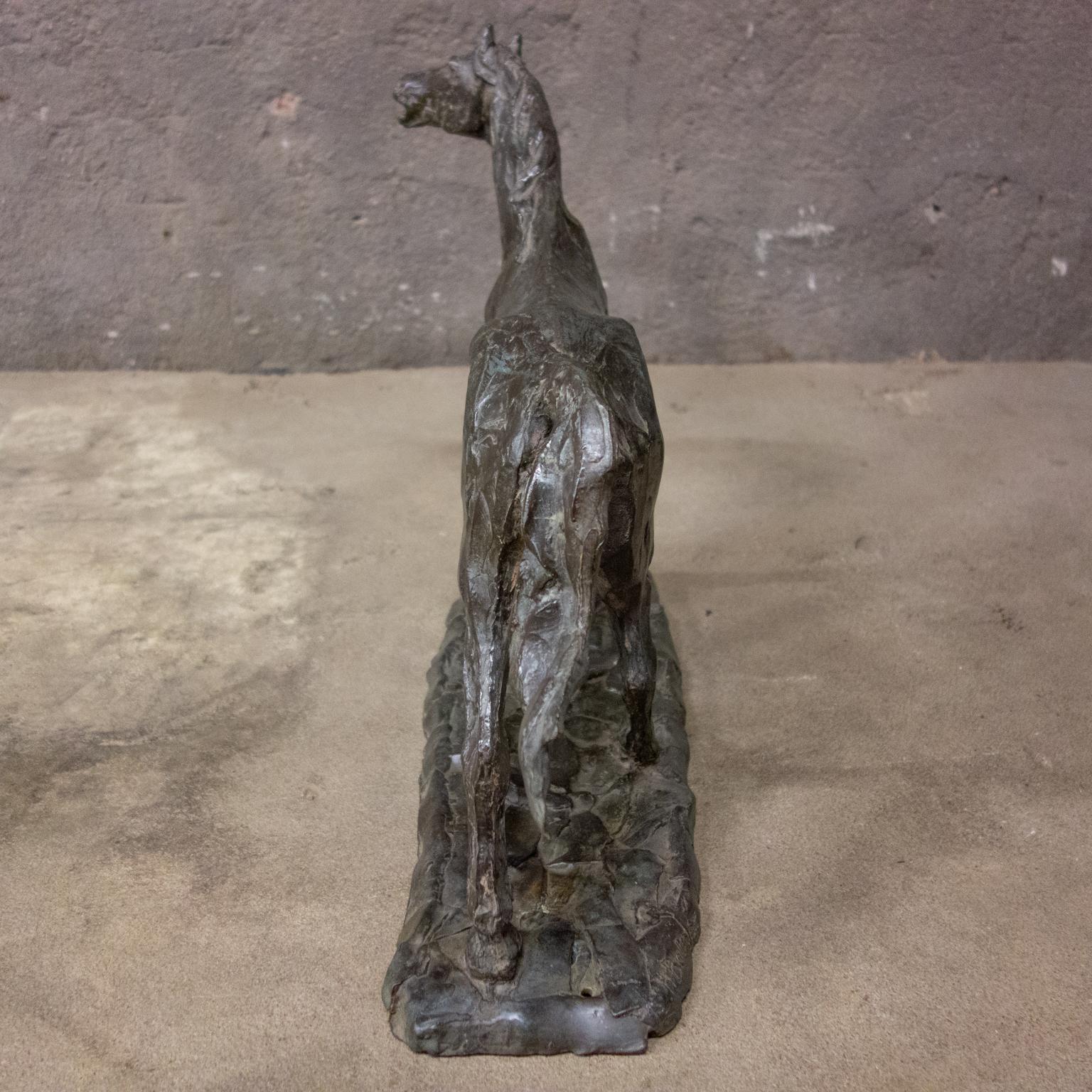 Bronze Horse Statue, Hans Balner, Netherlands 1990 1