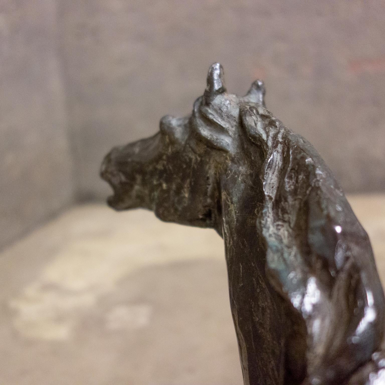 Bronze Horse Statue, Hans Balner, Netherlands 1990 3