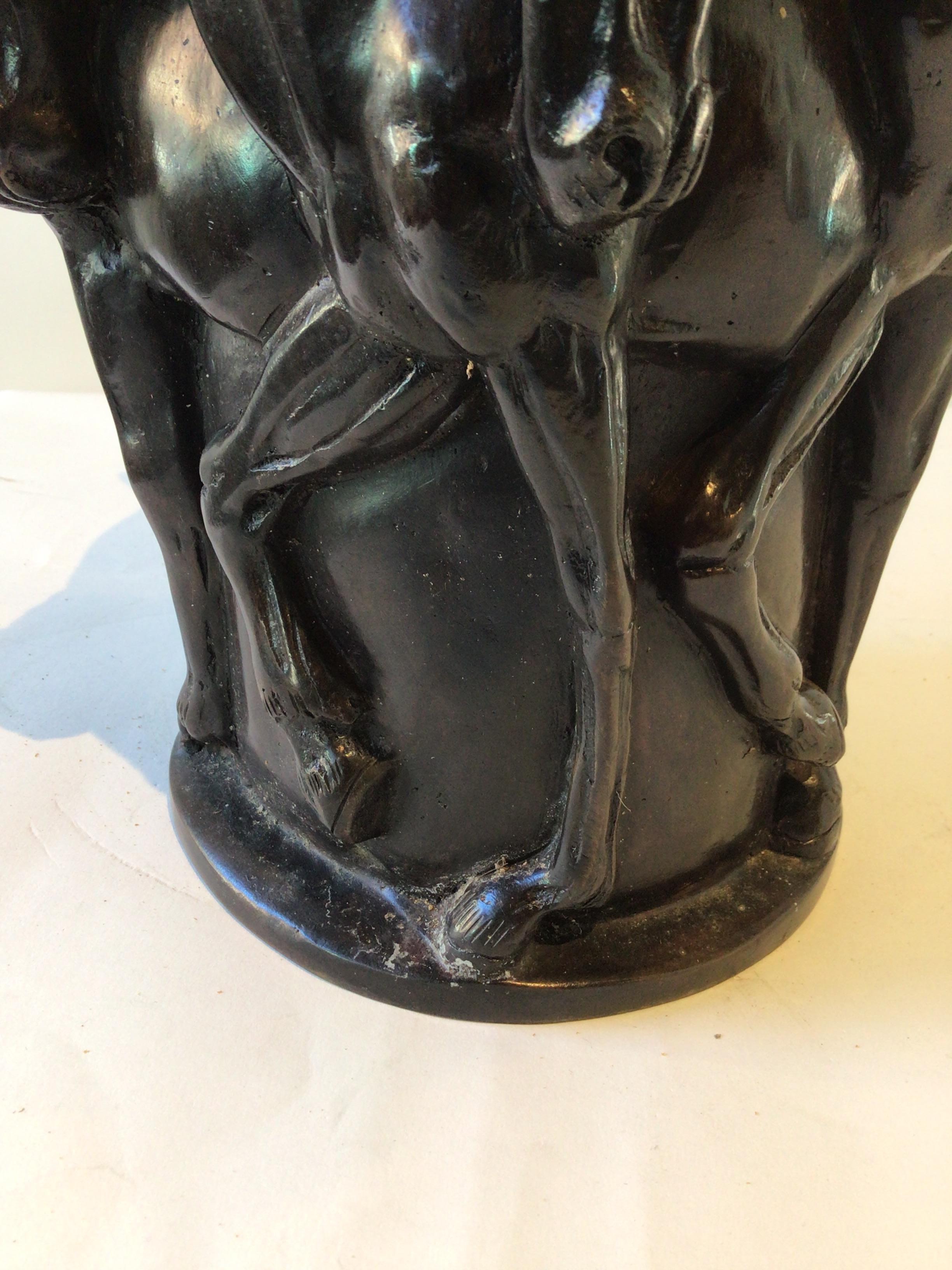 Bronze Horse Vase 4