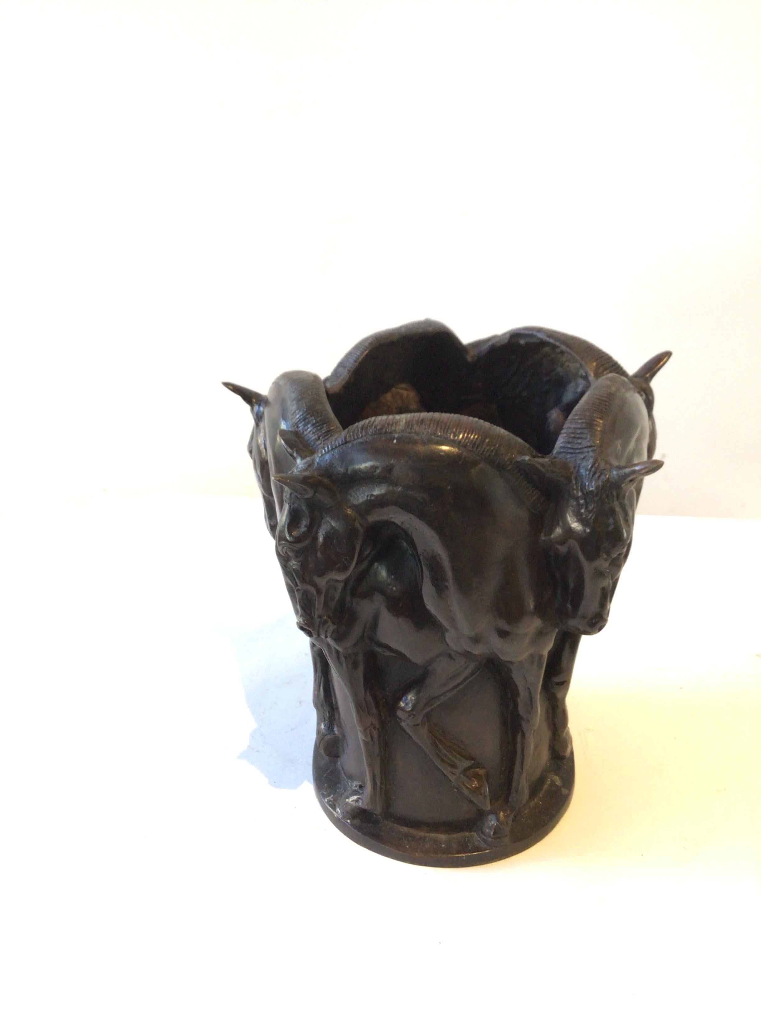 Bronze Horse Vase 5