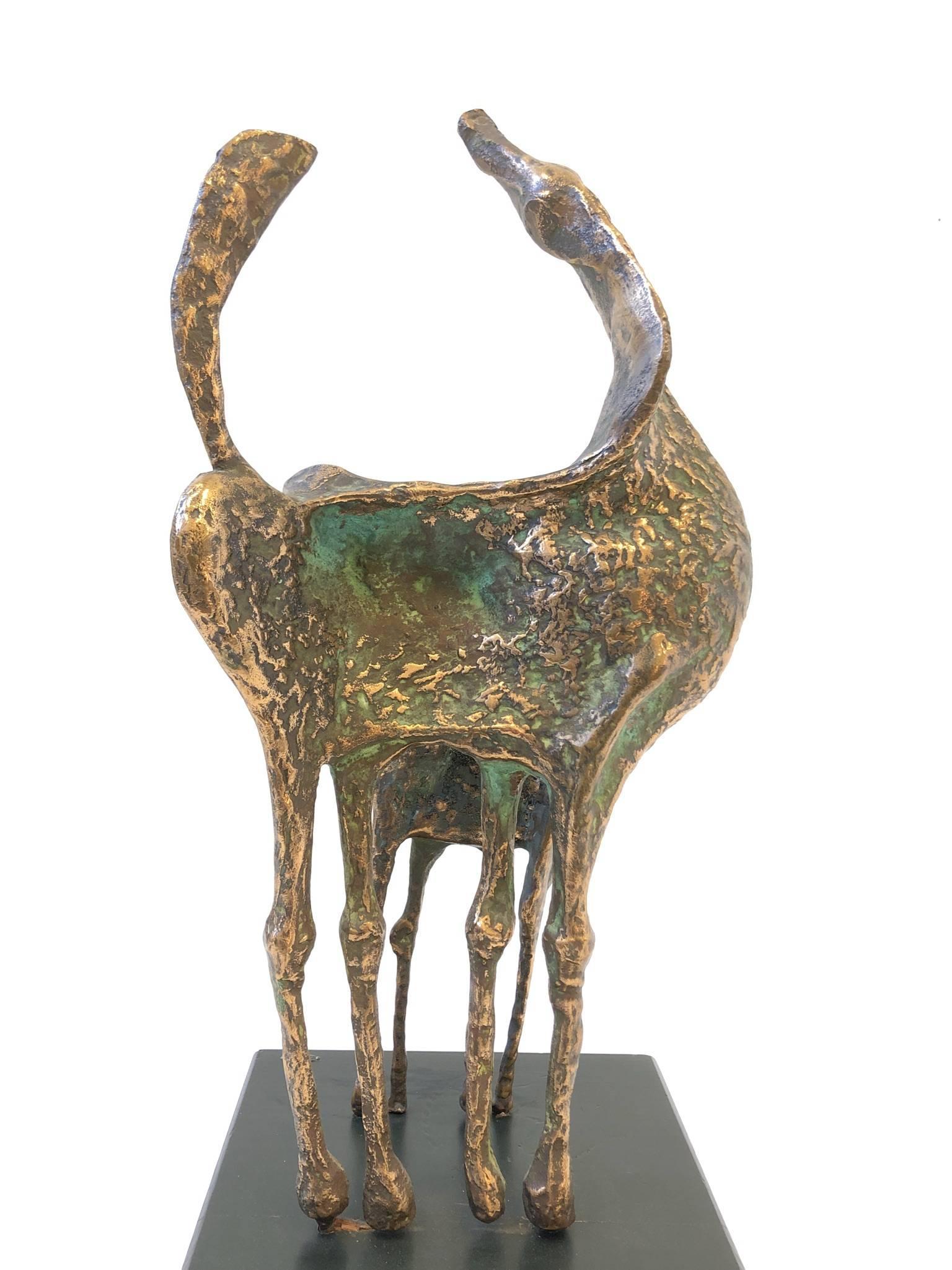 Bronze Horses Sculpture by Curtis Jere For Sale 1