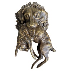 Bronze-Hunde und Hare