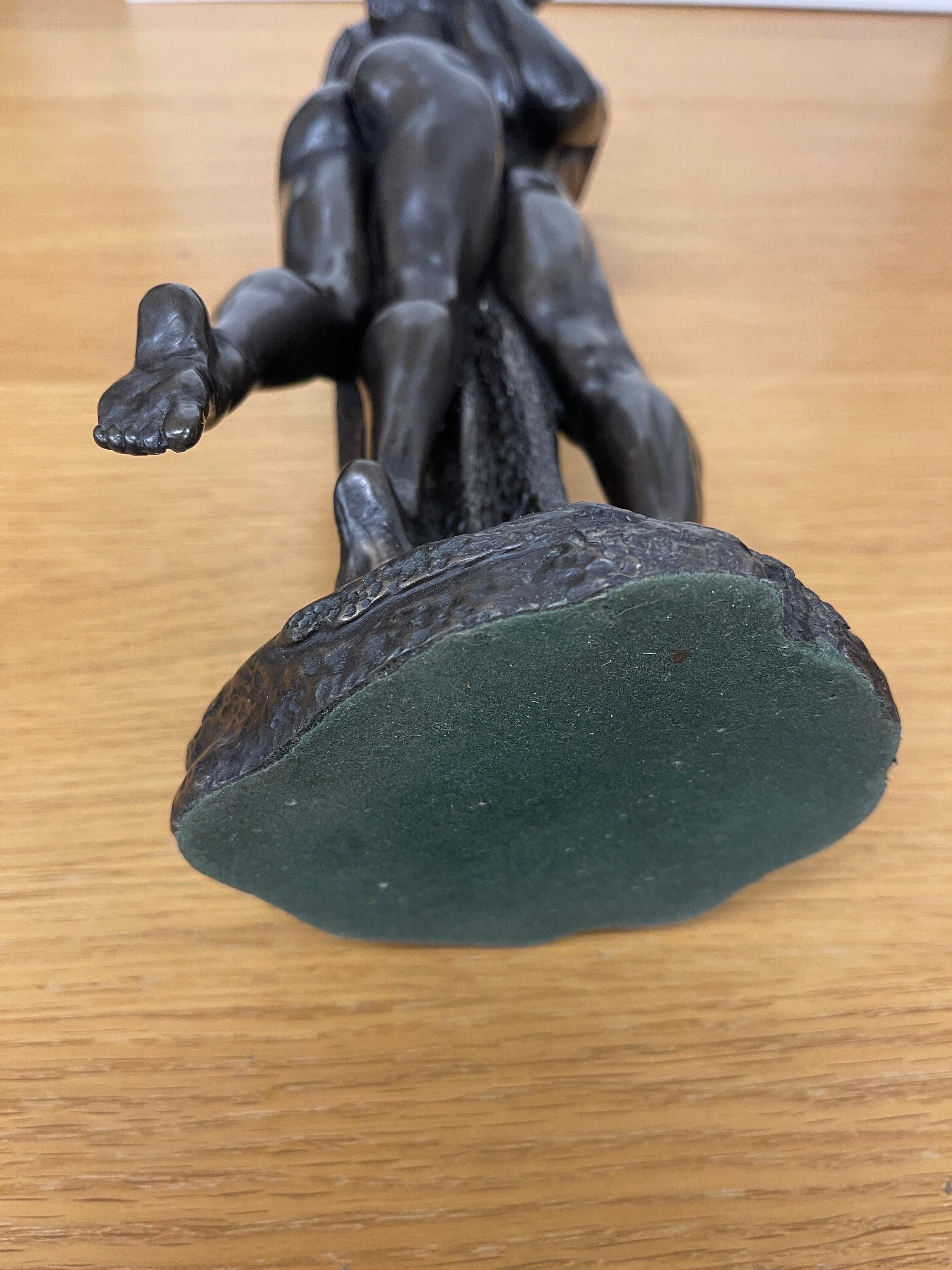 Bronze Erotic Human Sculpture Home Décor Busts Antique Standing Female Figure In Excellent Condition For Sale In Wembley, GB