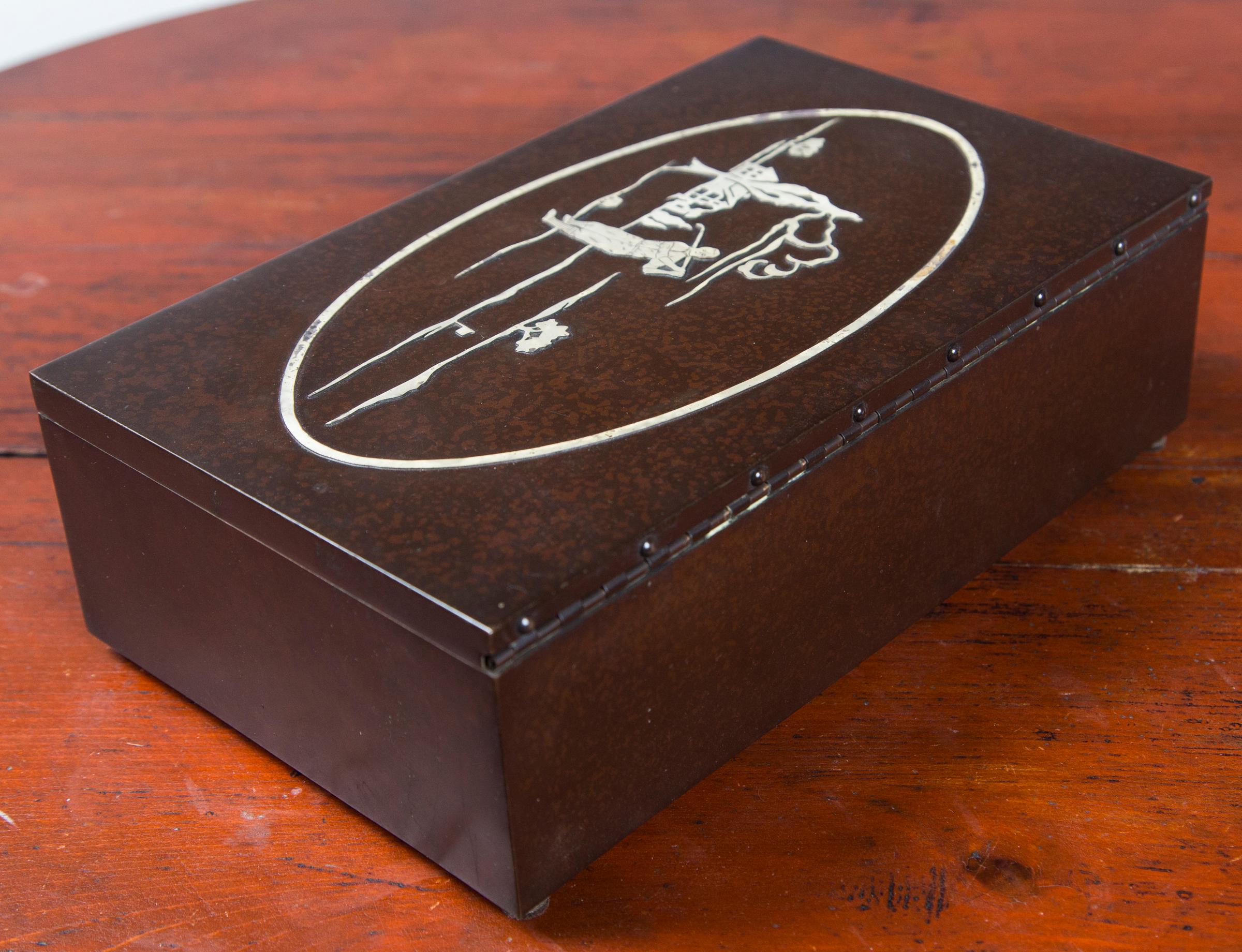 Bronze Humidor For Sale 1