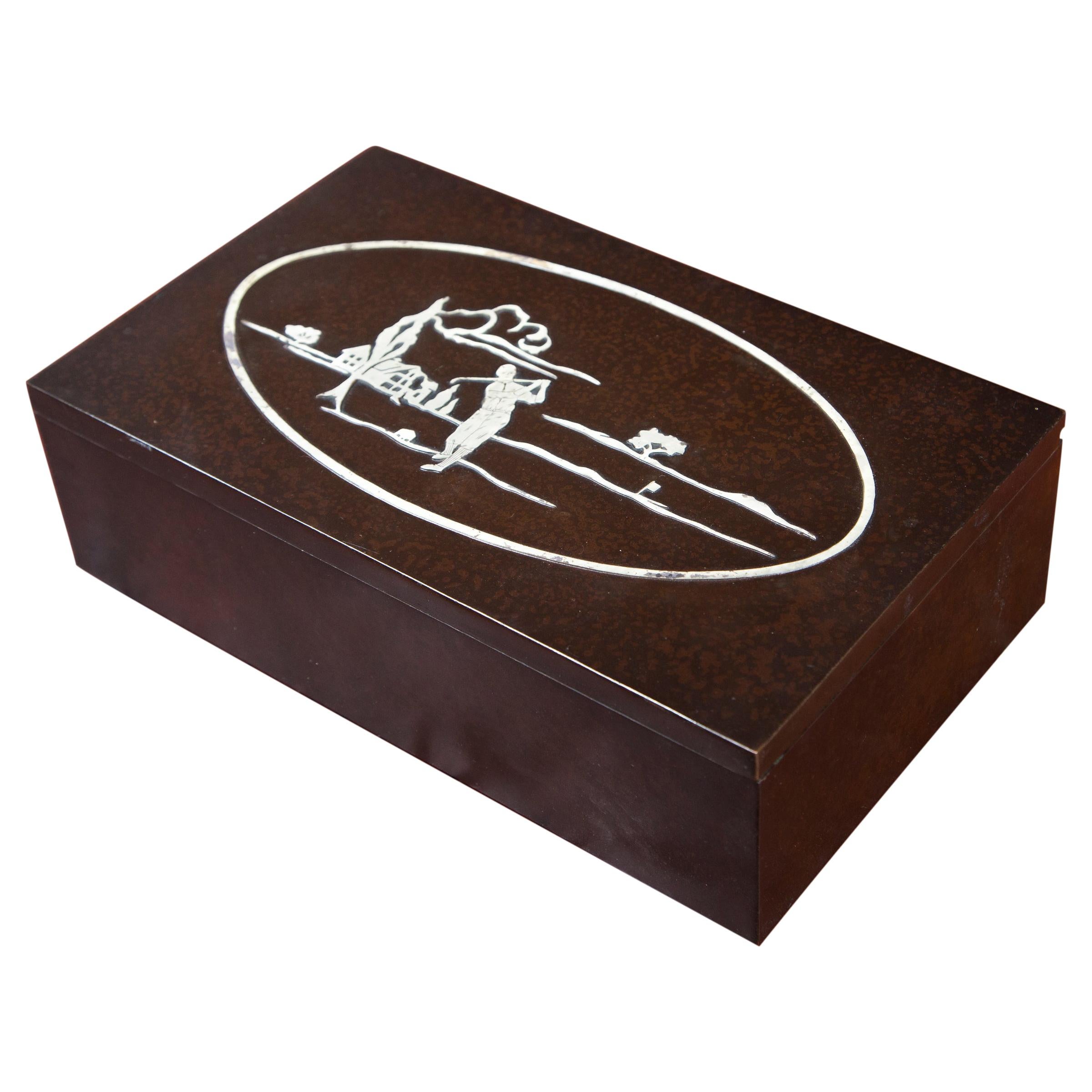 Bronze Humidor For Sale
