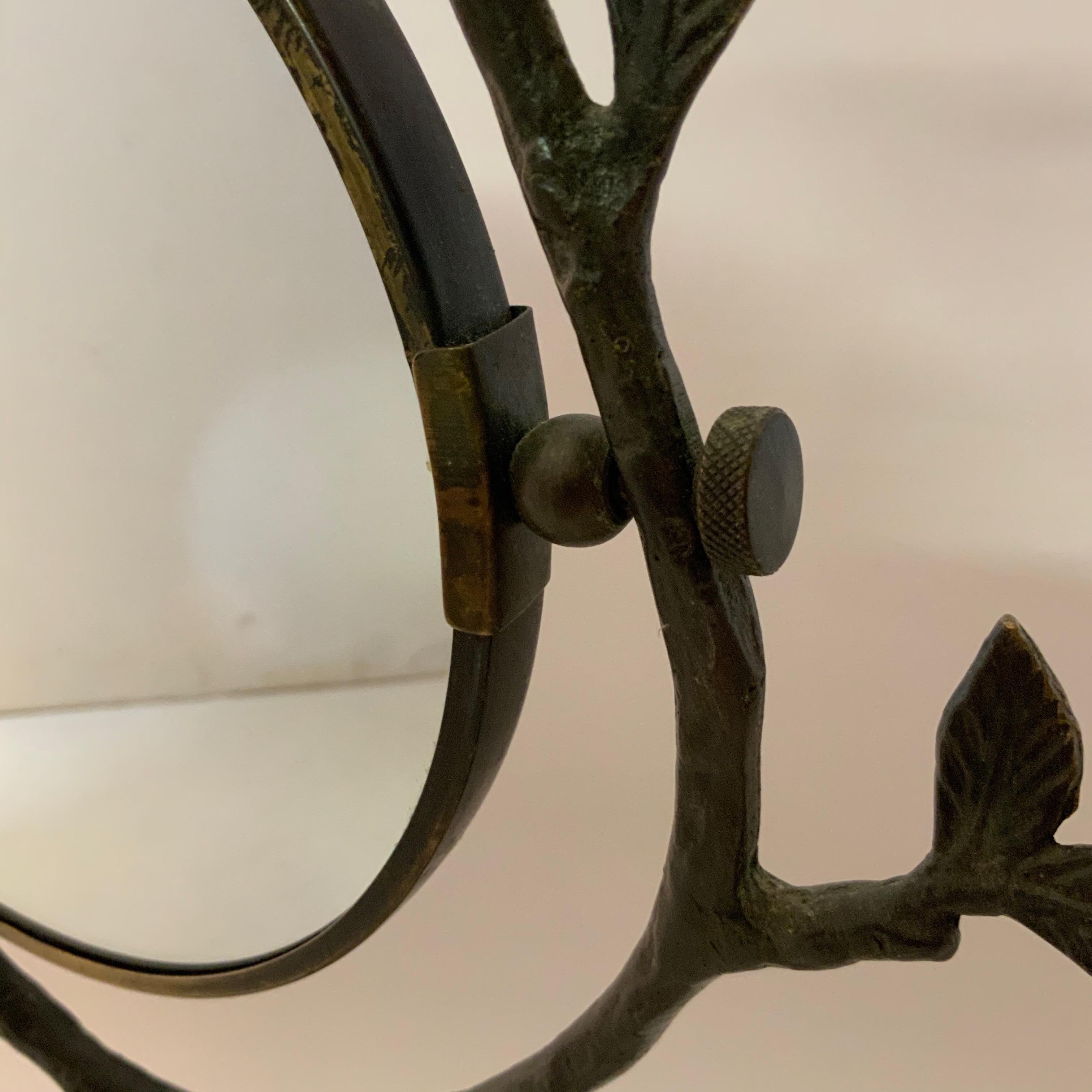 Bronze Hummingbird and Arboriform Mirror 4