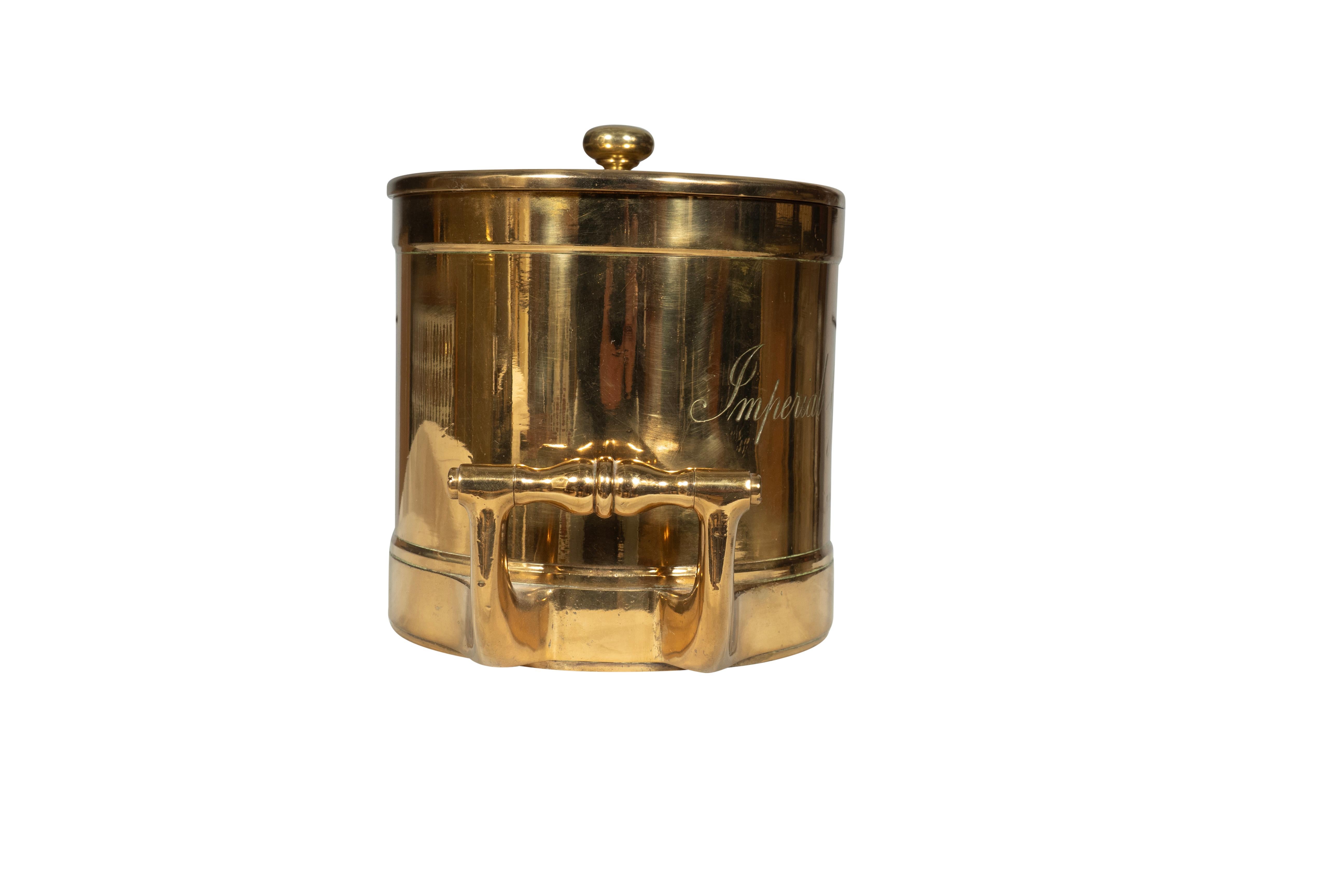 Indien Mesure de Gallon impérial en bronze, Calcutta Mint en vente