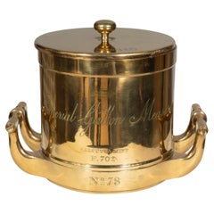 Mesure de Gallon impérial en bronze, Calcutta Mint